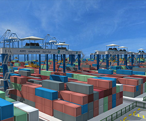 Container Storage Safety at Port