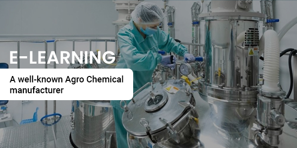 e-learning casestudy for Chemical Manufacturer