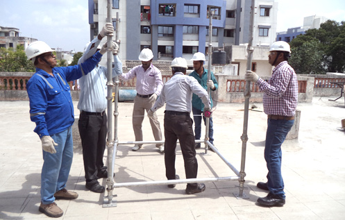 Certified in-house Scaffolding Safety Training