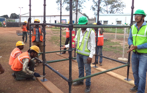 Scaffold On-site training in india